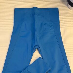 Halfdays Women's Blue Base Layer Leggings